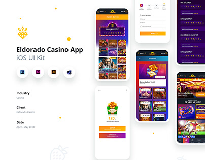 Eldorado Casino - Mobile Web UI, App UI