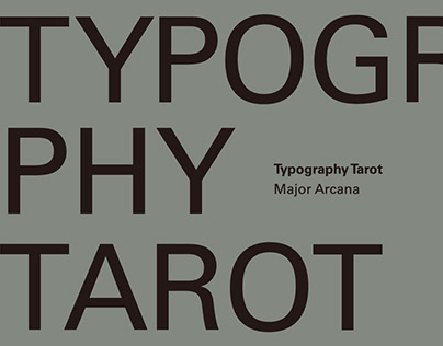 Typography Tarot