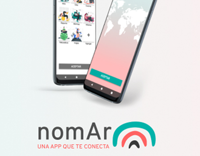 nomAr App - UX/UI Coderhouse Victoria Manno