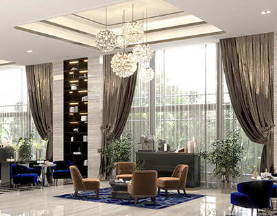 Fairmont hotel lounge