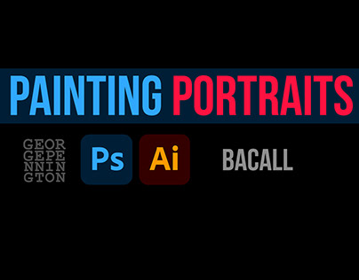 Painting Portraits - Bacall