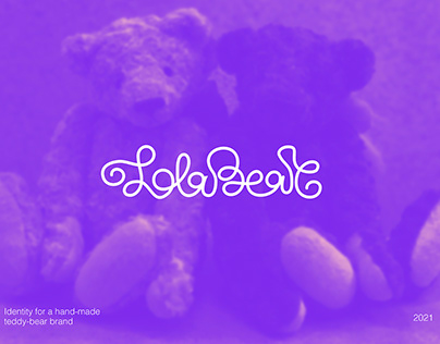 Lola bear brand identity