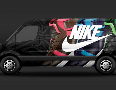 Nike Vehicle Branding.