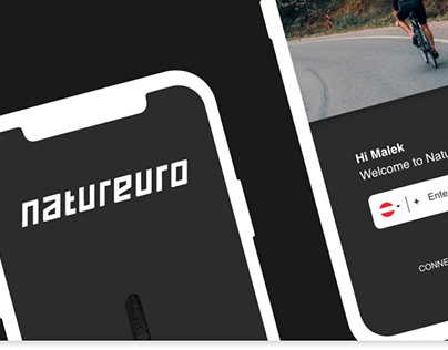 NATUREURO app cyclists and beyond UXUI