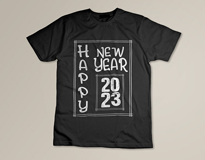 An Unique T-Shirt Design For New Year.
