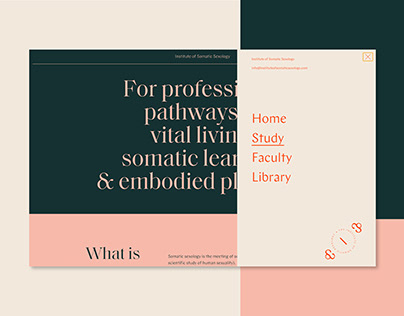 Institute of Somatic Sexology - Re-Brand & Web Design