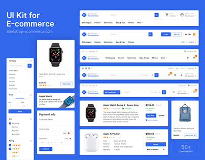 UI kit for e-commerce