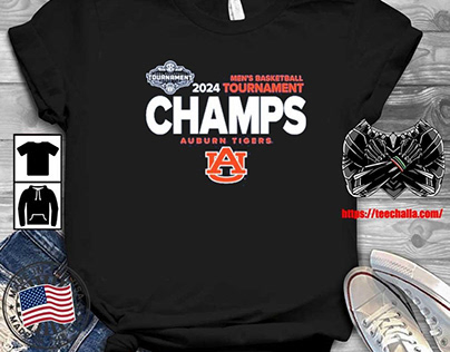 Auburn Tigers 2024 SEC Men’s Champions Shirt