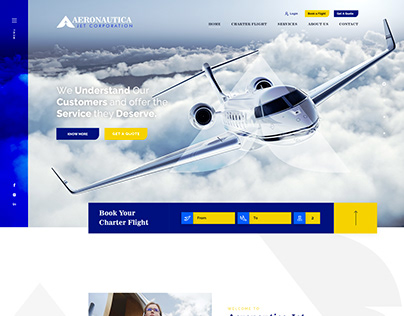 Aeronautica Jet Corporation Website