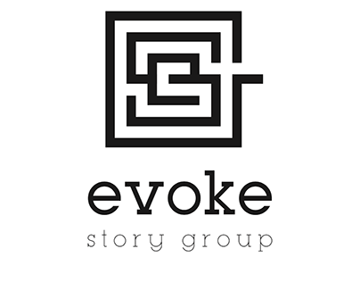 Evoke Story Group Logo Branding