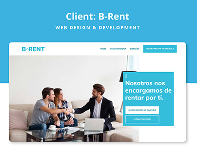 Project: B-Rent | Web Design