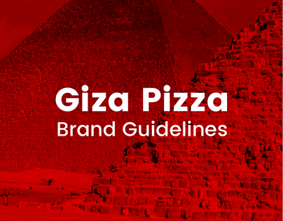 Giza Pizza Brand Guidelines