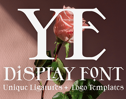 YE Display Typeface