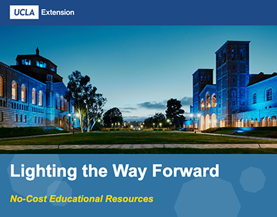 UCLA Extension - Lighting the Way Forward Campaign