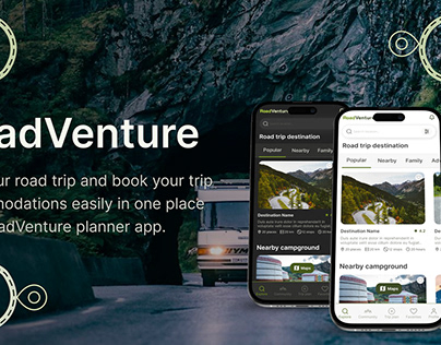 RoadVenture planner app - UX/UI case study