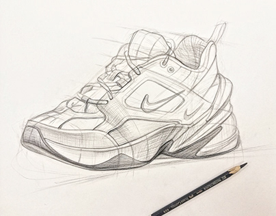 Sneaker sketch.
