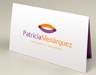 Diseño logotipo Fisioterapia Patricia Menarguez