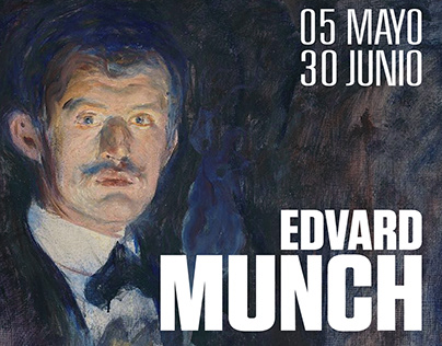Afiches Exhibición Edvard Munch