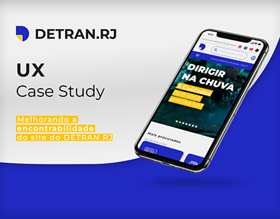 UX/UI Design | Case Study - DETRAN RJ