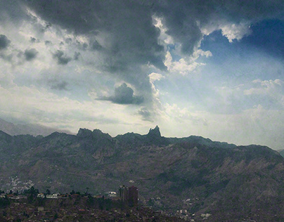 Views of La Paz, from Muela del Diablo (Devil's tooth)