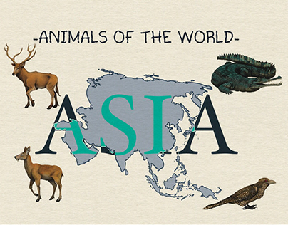 Animals of the world- Asia
