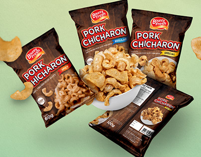 Bounty Fresh Pork Chicharon (Packaging Design Study)