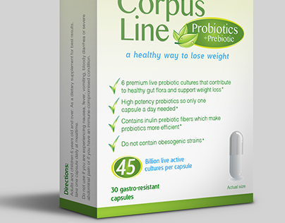 Corpus Line // Packaging design