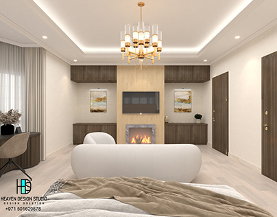 Master Bedroom Design Dubai UAE Project
