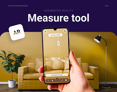 AR Measure Tool | App Redesign