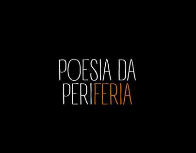 Documentário - Poesia da Periferia