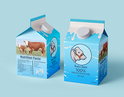 Dairy Elegance through Exquisite Packaging