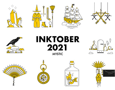 Inktober 2021 | Mystic