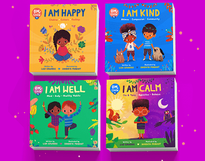 Om Child Series : Happy, Kind, Well and Calm