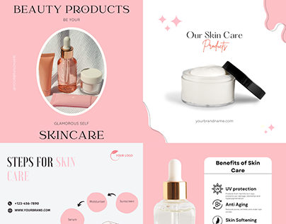 Social Media Beauty Products Designs