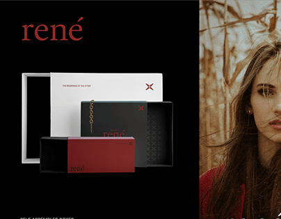 Rene jewellery | Brand identity | Фирменный стиль
