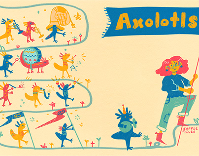 Axolotl Parade!