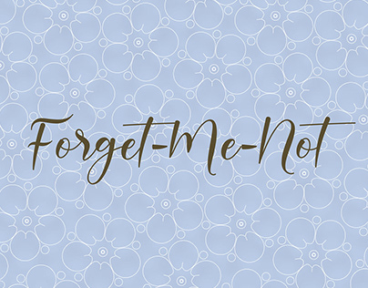 Pattern // Forget-Me-Not