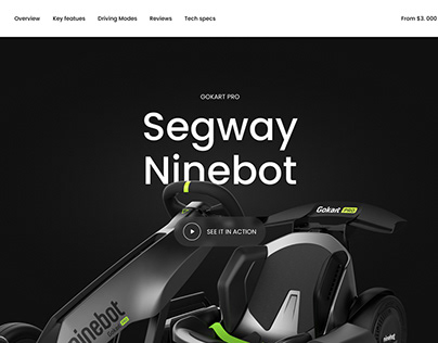 Landing Page | Segway Ninebot gokart pro