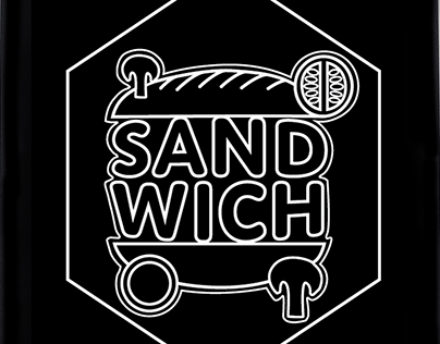 Sandwich Logo Design + Mockup