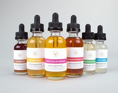 Vaperite identity, packaging, and promotions