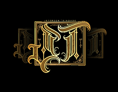 Logo Monograma - Lettering JT Tattoo Artistic