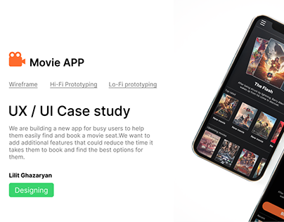 Design a mobile ticketing app for a movie theater