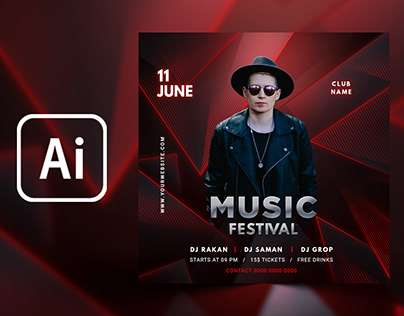 Music Festival | Social Media Banner