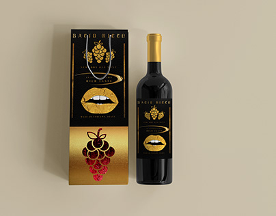 'BACIO RICCO' - semi dry red wine