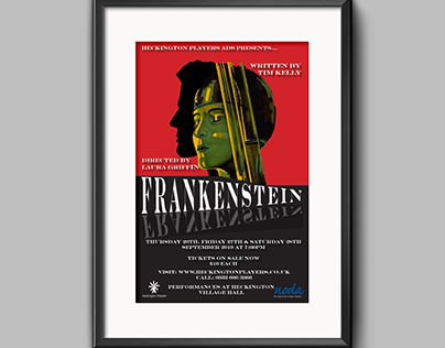Heckington Players September 2019 - Frankenstein poster