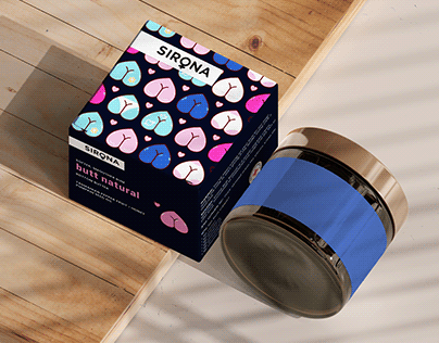 Bum cream - Packaging design