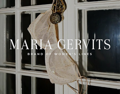 Maria Gervits Lingerie Branding