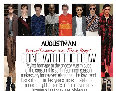 2015 Trend Report - August Man Malaysia March 2015