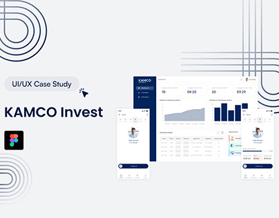 KAMCO Invest Mobile App and Dashboard Design