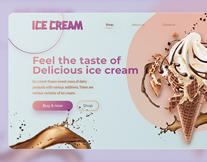 Concept ice cream